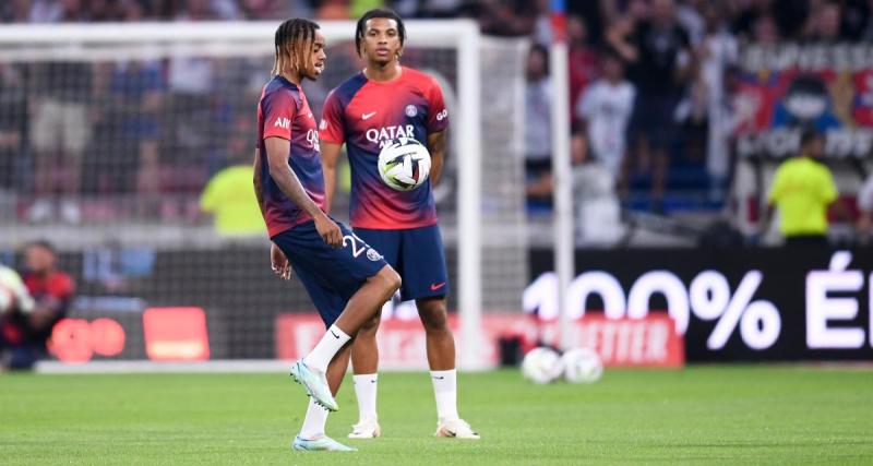  - OL - PSG : Barcola visé par une banderole et des insultes à Lyon