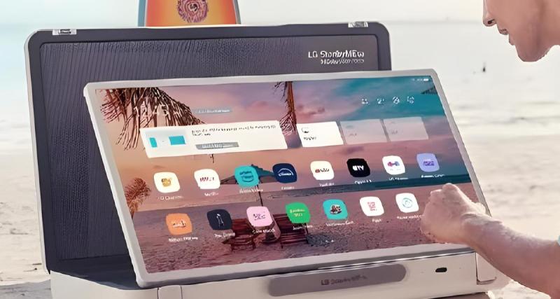  - LG sort un écran lifestyle portable, à emmener partout