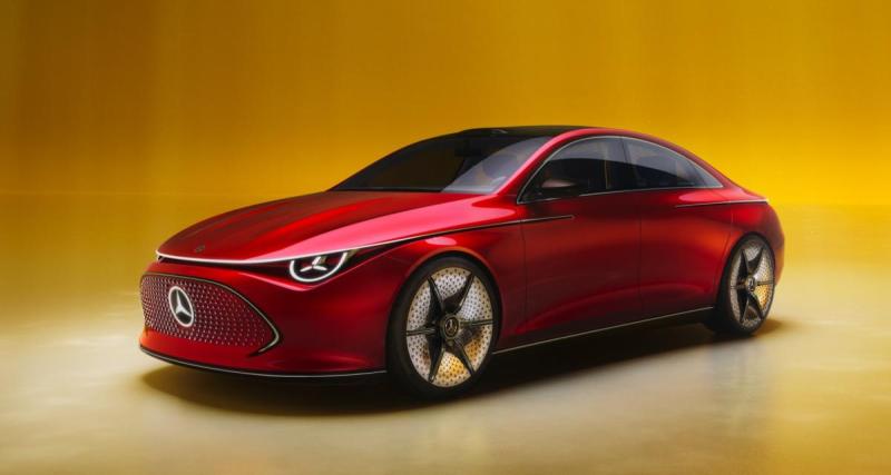  - Mercedes-Benz Concept CLA (2023) : très efficiente, la berline électrique offre un aperçu du futur