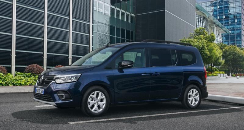  - Renault Grand Kangoo (2024) : taillé pour les familles nombreuses, ce modèle à 7 places existe en électrique