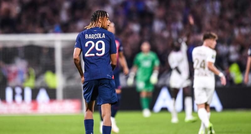  - PSG : Bradley Barcola répond aux supporters de l’OL !