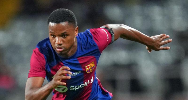  - FC Barcelone - Mercato : Ansu Fati désigne l'artisan numéro 1 de son départ du Barça