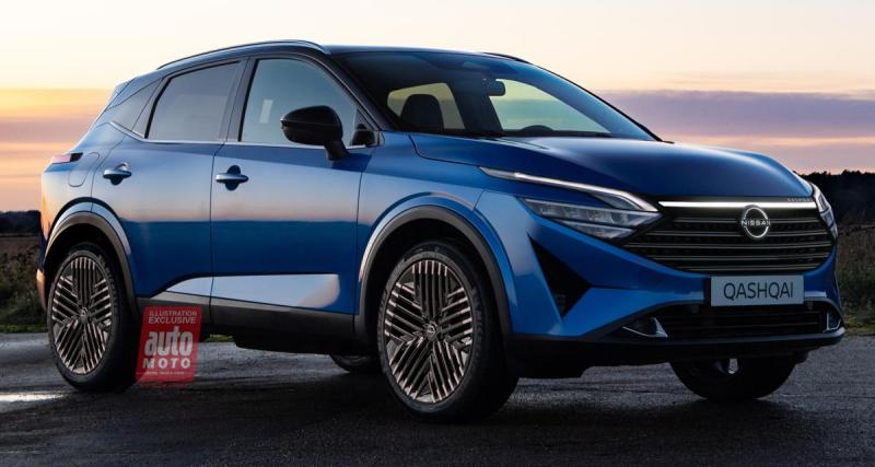  - Le Nissan Qashqai restylé débarquera dès 2024, bien plus tôt que prévu