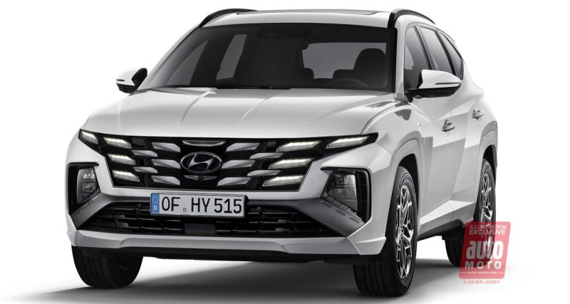  - Le Hyundai Tucson restylé redoublera de caractère en 2024