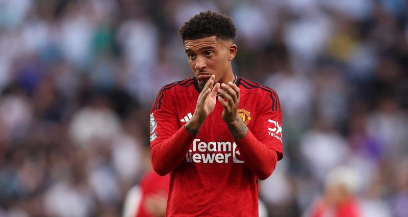  - Manchester United : en conflit avec ten Hag, Sancho voit une porte se refermer pour son avenir