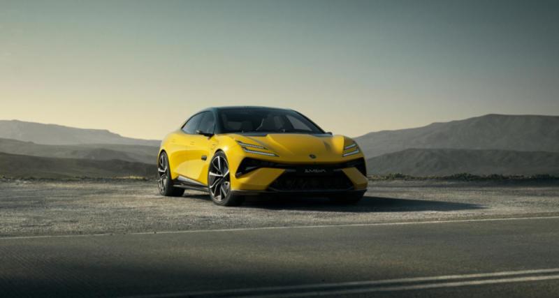  - Lotus Emeya : une imposante berline 4 places électrique