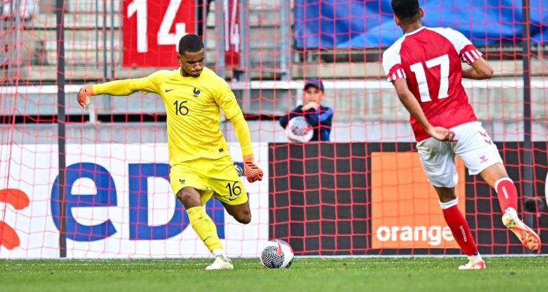  - France - Danemark Espoirs : le double arrêt complètement fou de Guillaume Restes