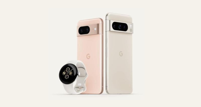  - Google révèle le Pixel 8 et la Pixel Watch 2 en vidéo