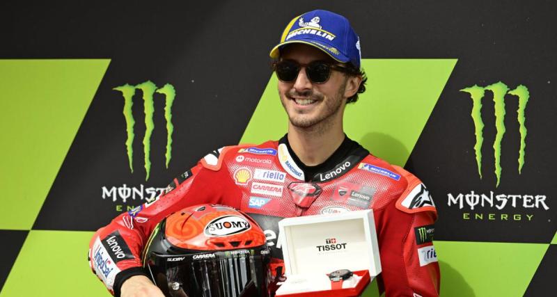  - MotoGP - GP de Saint-Marin : La réaction de Francesco Bagnaia après la course : "On est vraiment très fier"