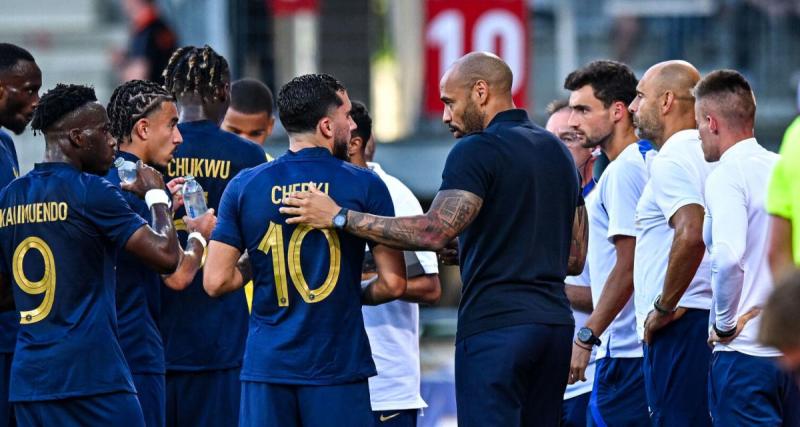  - Rayan Cherki "aussi bizarre" que son sélectionneur, Thierry Henry