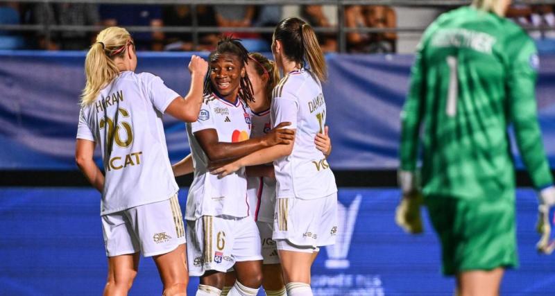  - L’OL mène face au PSG à la pause 