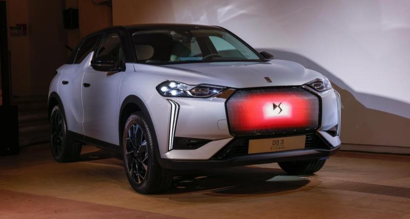  - DS 3 E-Tense Lumen : la calandre en pleine lumière