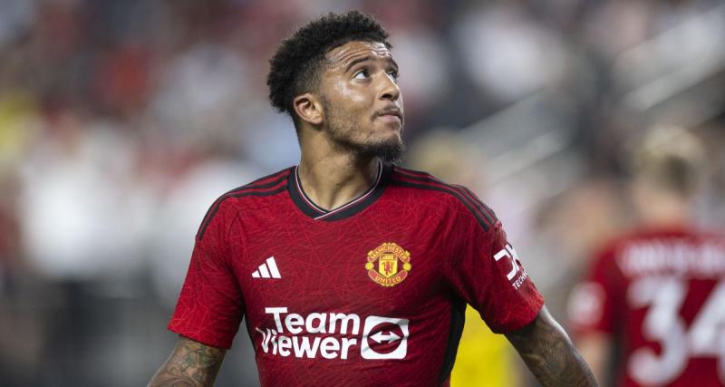  - Manchester United : Après Antony, Jadon Sancho est sanctionné à son tour