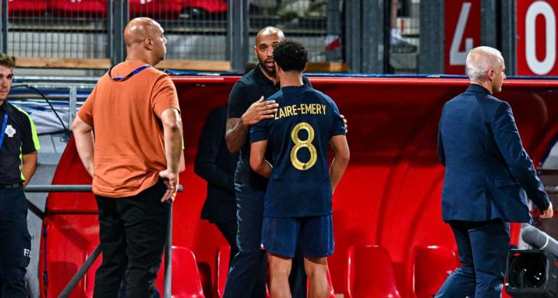  - Equipe de France (espoirs) : Thierry Henry ravi de son capitaine Zaïre-Emery
