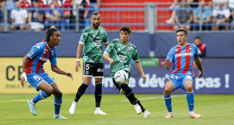  - Surprise, l’ASSE mène sur la pelouse de Caen à la pause 