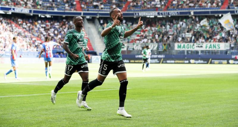  - Ligue 2 (J6) : l’ASSE fait tomber Caen et lance sa saison 
