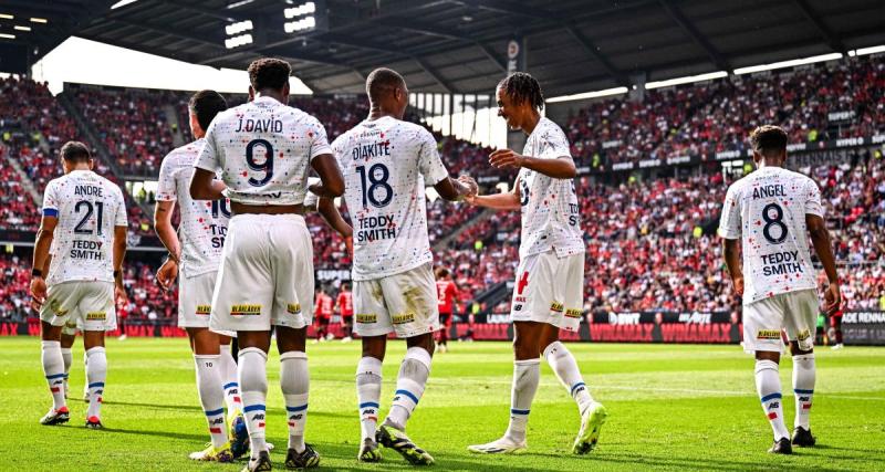  - 🚨 Rennes - Lille : Yoro permet au LOSC de mener à la pause !