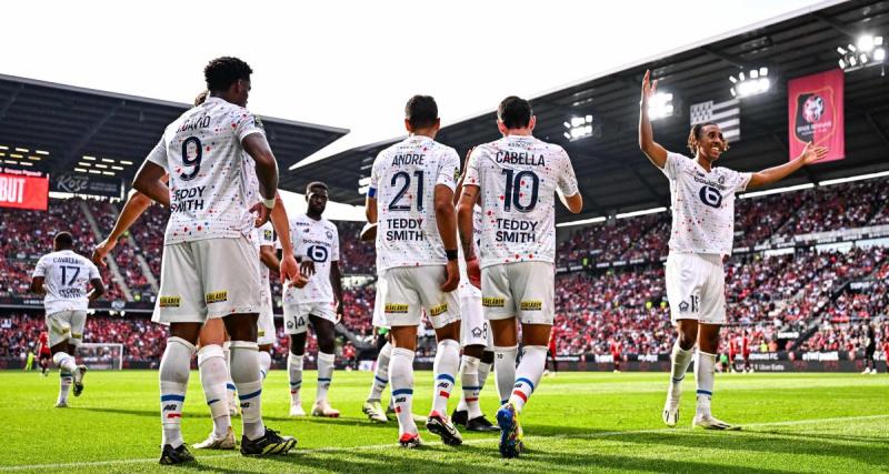  - Rennes - Lille : grâce à Yoro, les Dogues mènent à la pause