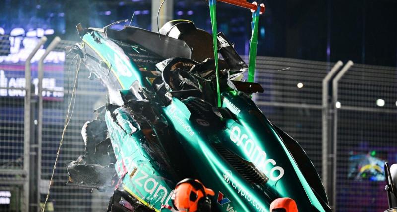  - Lance Stroll déclare forfait pour le GP de Singapour, après son gros crash