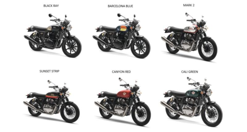  - Un coup de frais sur les Twin 650 Royal Enfield