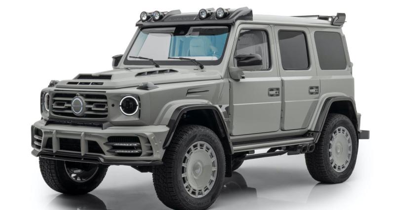  - Mansory Gronos 4x4 (2023) : le Mercedes-AMG G 63 devient monstrueux avec cette préparation