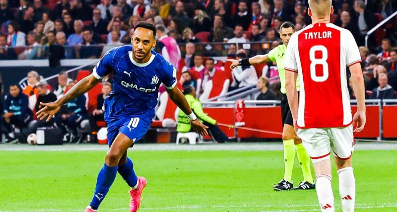  - OM : "Un bon point au vu de la situation" savoure Aubameyang