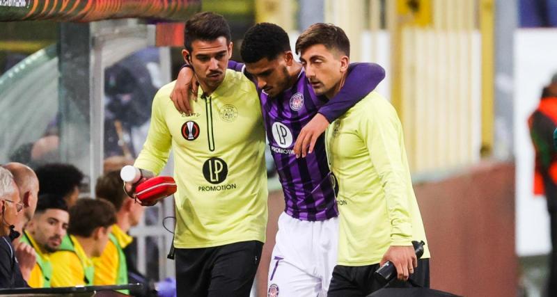  - Toulouse : Zakaria Aboukhlal, blessé longue durée