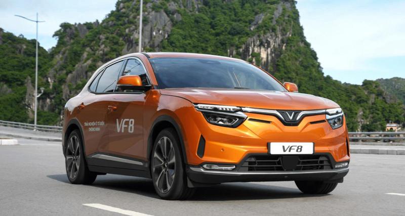  - VinFast : 1er VF8 livrés en Europe fin 2023