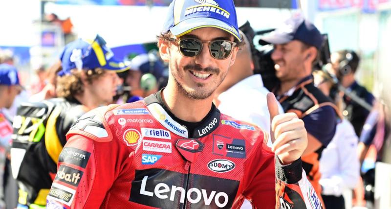  - GP d'Inde de MotoGP - Francesco Bagnaia , 2ème du sprint : "On a été chanceux"