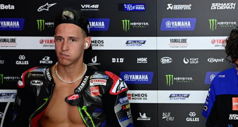  - Yamaha : malgré sa 6e place en course sprint, Quartararo détruit encore son écurie 