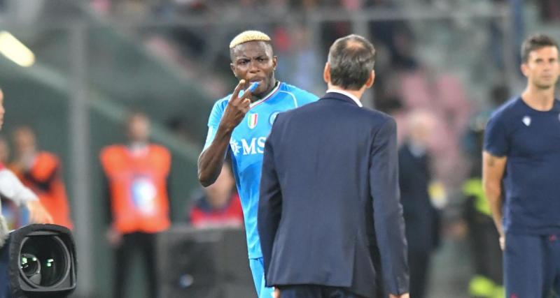  - Osimhen a craqué contre Rudi Garcia, l'Italie se déchaîne !