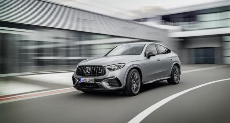  - Mercedes-AMG GLC Coupé : de l’hybridation pour le SUV coupé sportif