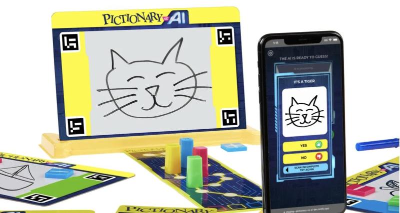  - Nouvelle version de Pictionary : Jouez contre une IA qui devine vos dessins !