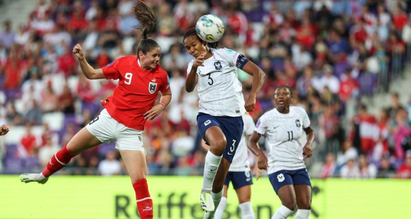  - Autriche - France (F) : les Bleues s'imposent d'une courte tête à Vienne