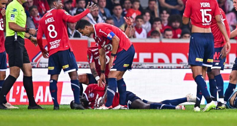  - Lille : Umtiti transporté à l’hôpital après son choc à la tête subi contre Reims 