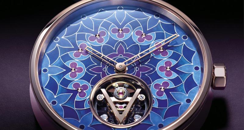  - Un cadran hypnotique en émail pour le Tourbillon Volant de Louis Vuitton