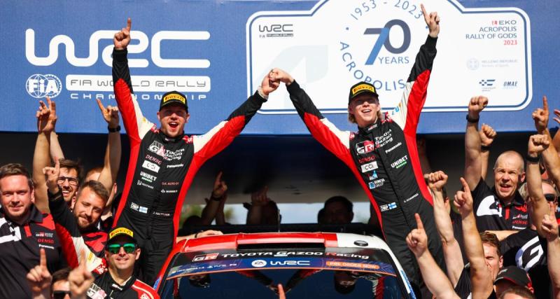  - WRC - Kalle Rovanperä champion du monde au Chili si…