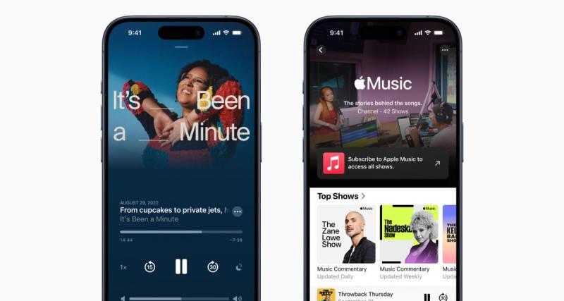  - Apple Podcasts et iOS 17 : Plus de contenu, plus de fonctionnalités