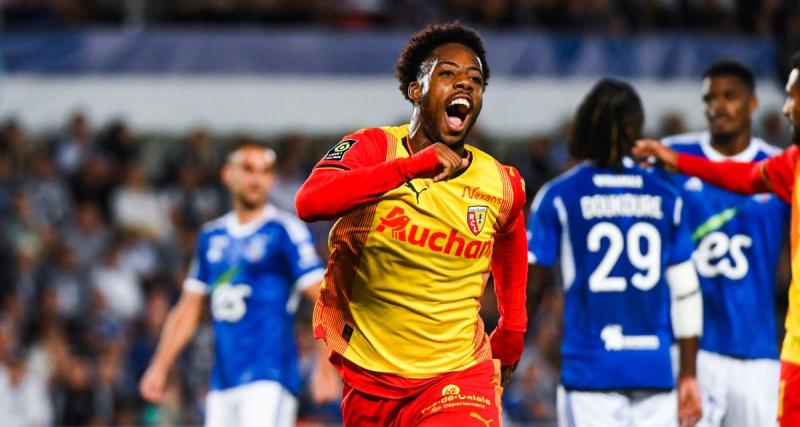  - Lens mène à Strasbourg à la pause