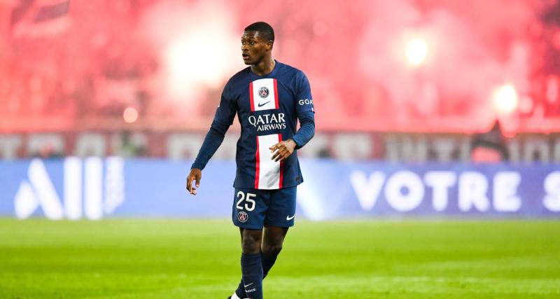  - PSG : la prise de parole de Nuno Mendes 