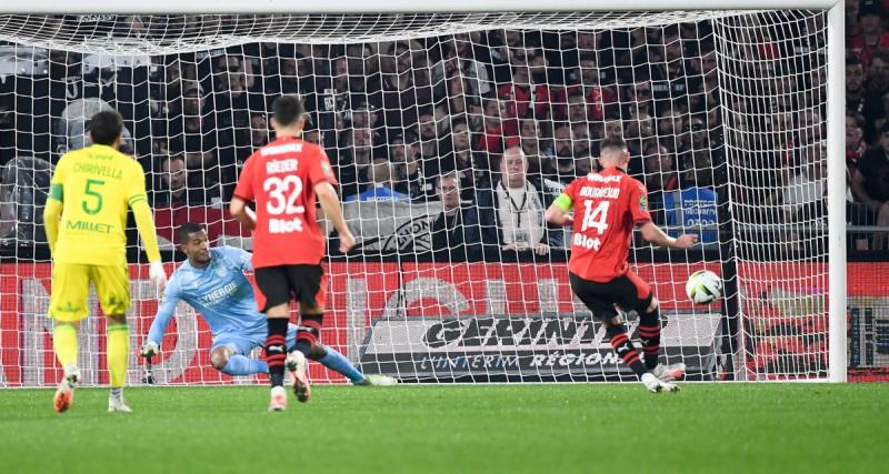  - Ligue 1 : après une grosse erreur de relance, Nantes recolle à la pause du derby breton