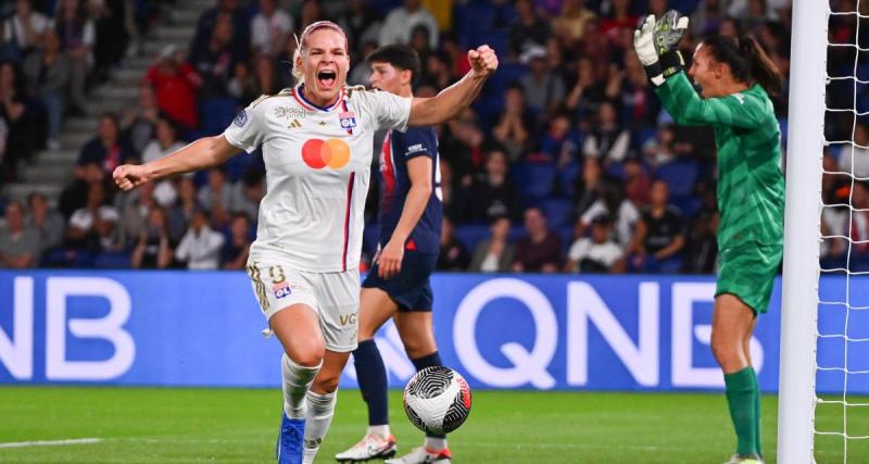  - D1 Arkema : l’OL s’offre le PSG grâce à Le Sommer