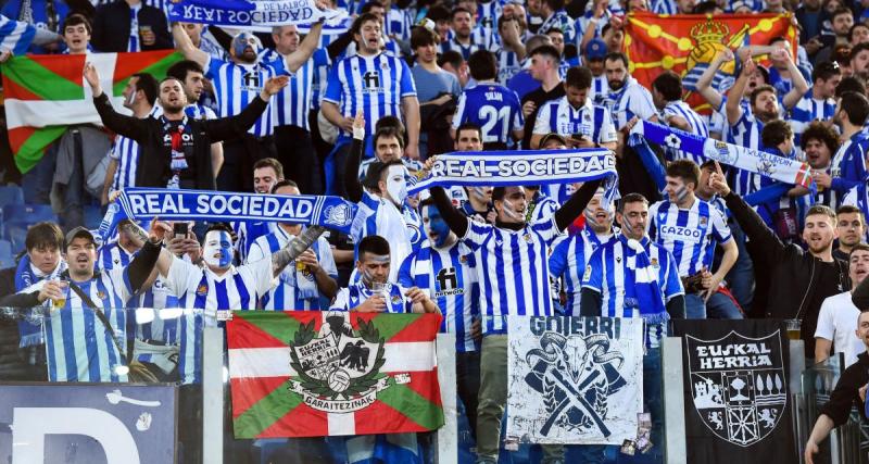  - Liga : l’image dingue d’un supporter de l’Athletic, coincé entre les célébrations des fans de la Real Sociedad