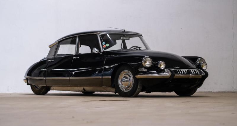  - Deux Citroën ayant appartenu à la famille De Gaulle vendues aux enchères