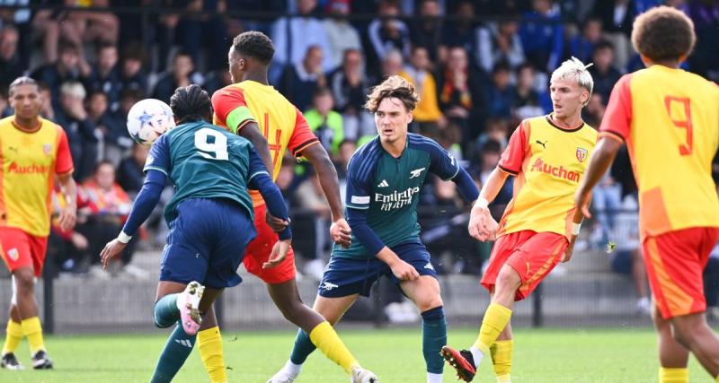  - Youth League : Lens mène face à Arsenal à la pause