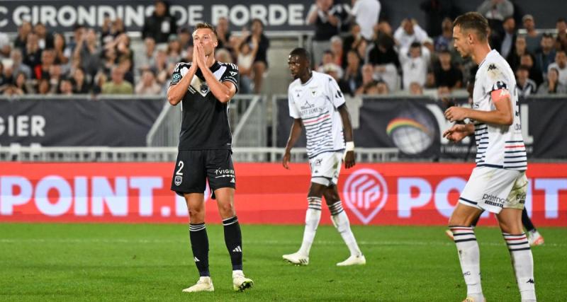  - Ligue 2 : Bordeaux n’avance pas face à Caen et s’enfonce dans la crise