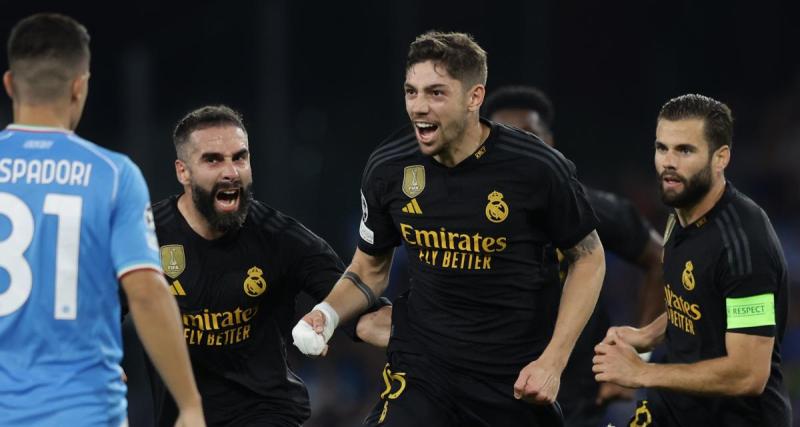  - Naples - Real Madrid : le pétard surpuissant de Valverde (vidéo)