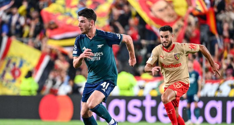  - Lens - Arsenal : Rice regrette les "occasions manquées" par ses coéquipiers