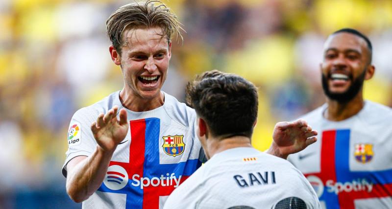  - Barça : "dieu merci, il n'est pas parti", la magnifique déclaration de Gavi à Frenkie de Jong