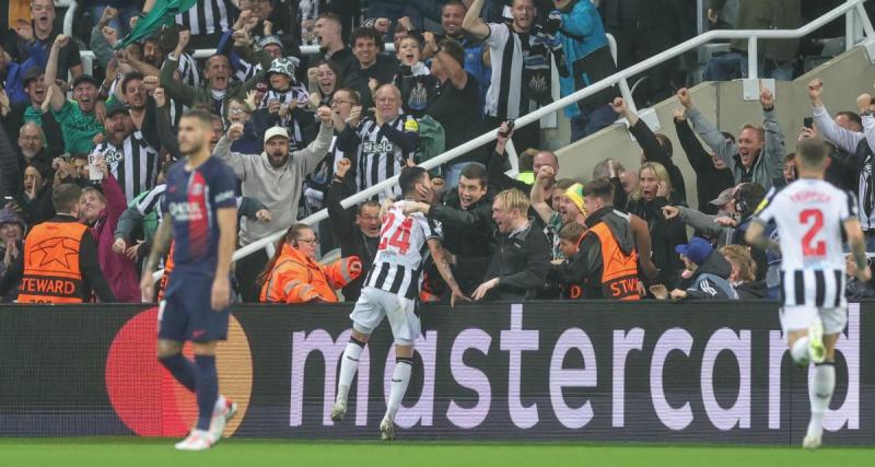  - Le PSG malmené par Newcastle à la pause